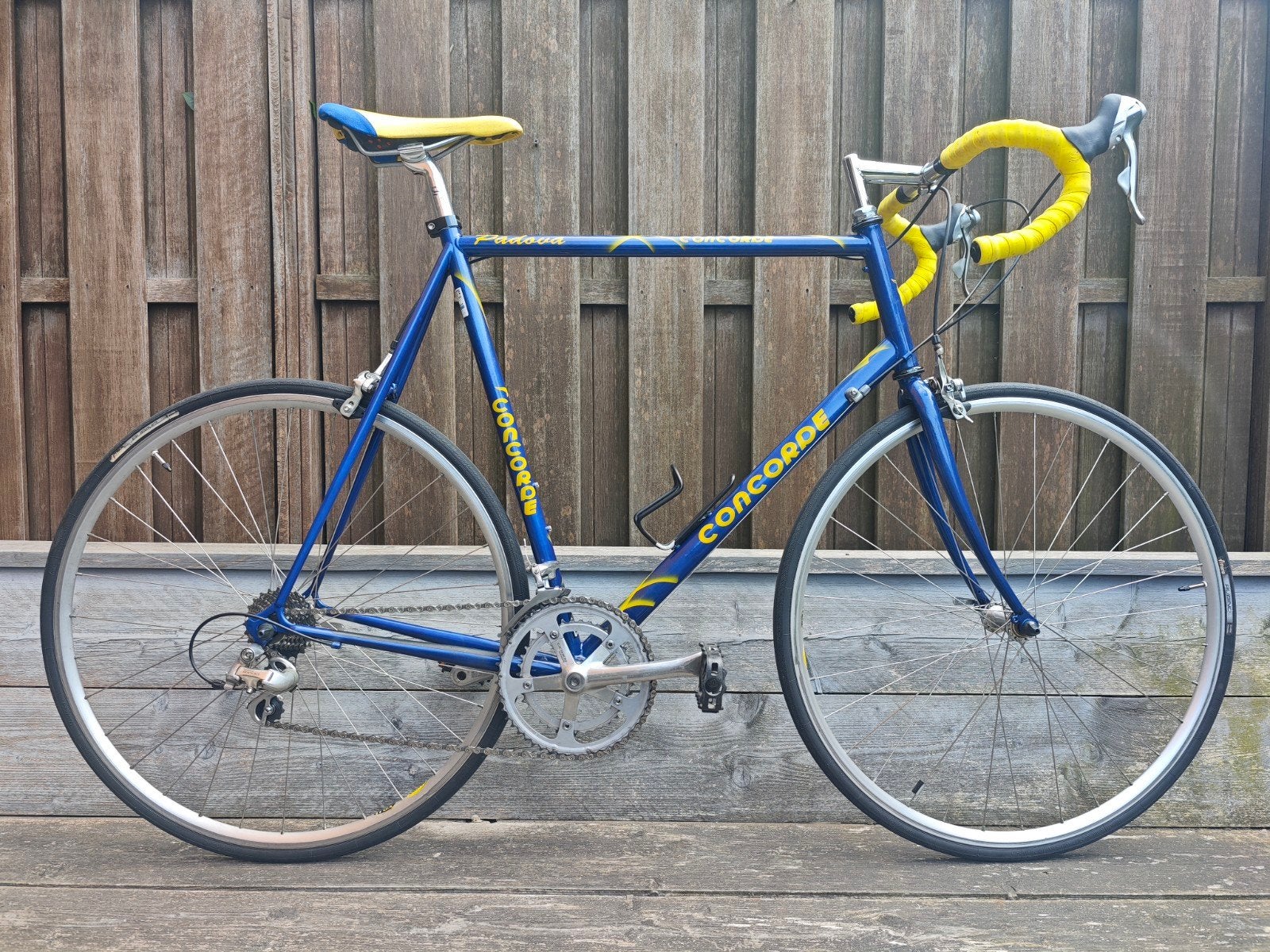 Klassieke Concorde Padova (1997) – Retro racefiets – Maat 61, 28 inch, Gebruikt, Staal, Velgrem