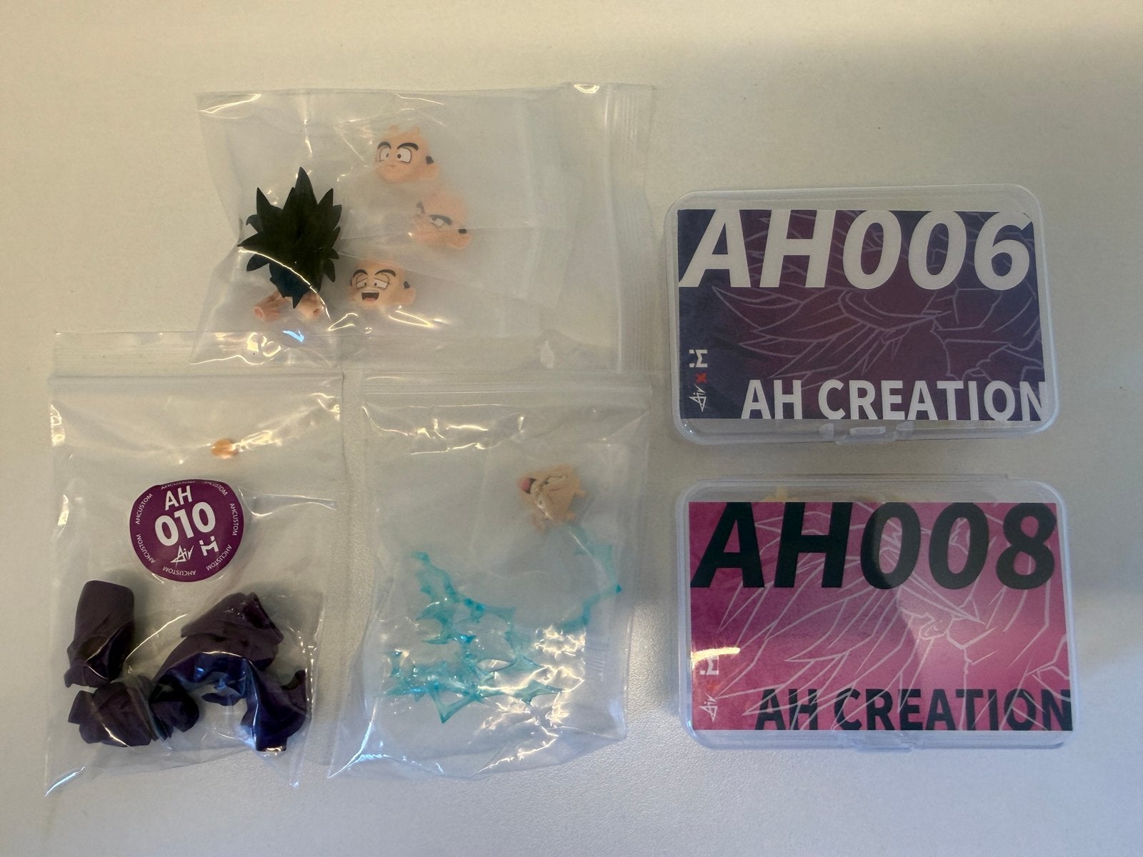 S.H. Figuarts Dragon Ball Z | HM&Air Gohan Custom heads, Ophalen of Verzenden, Nieuw