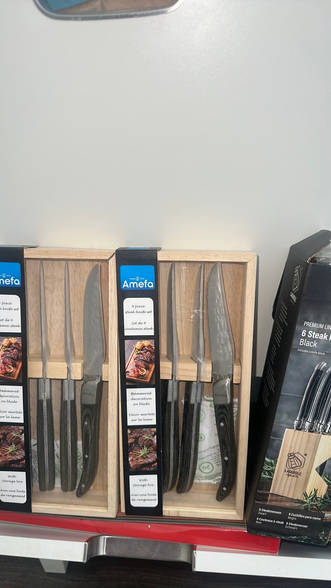 Amefa en Laguiole steakmessen set - Nieuw in doos, Huis en Inrichting, Verzenden, Los bestek, Nieuw, Laguiole