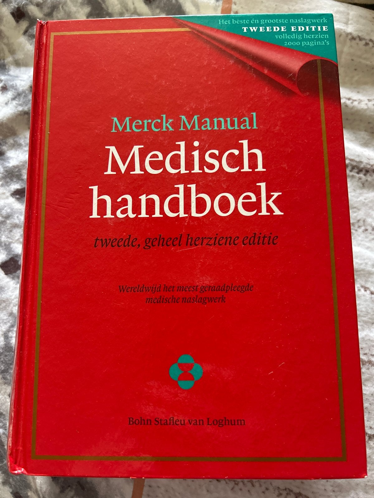 Merck Manual Medisch handboek - Tweede editie, Ophalen of Verzenden, Beta, Zo goed als nieuw, HBO