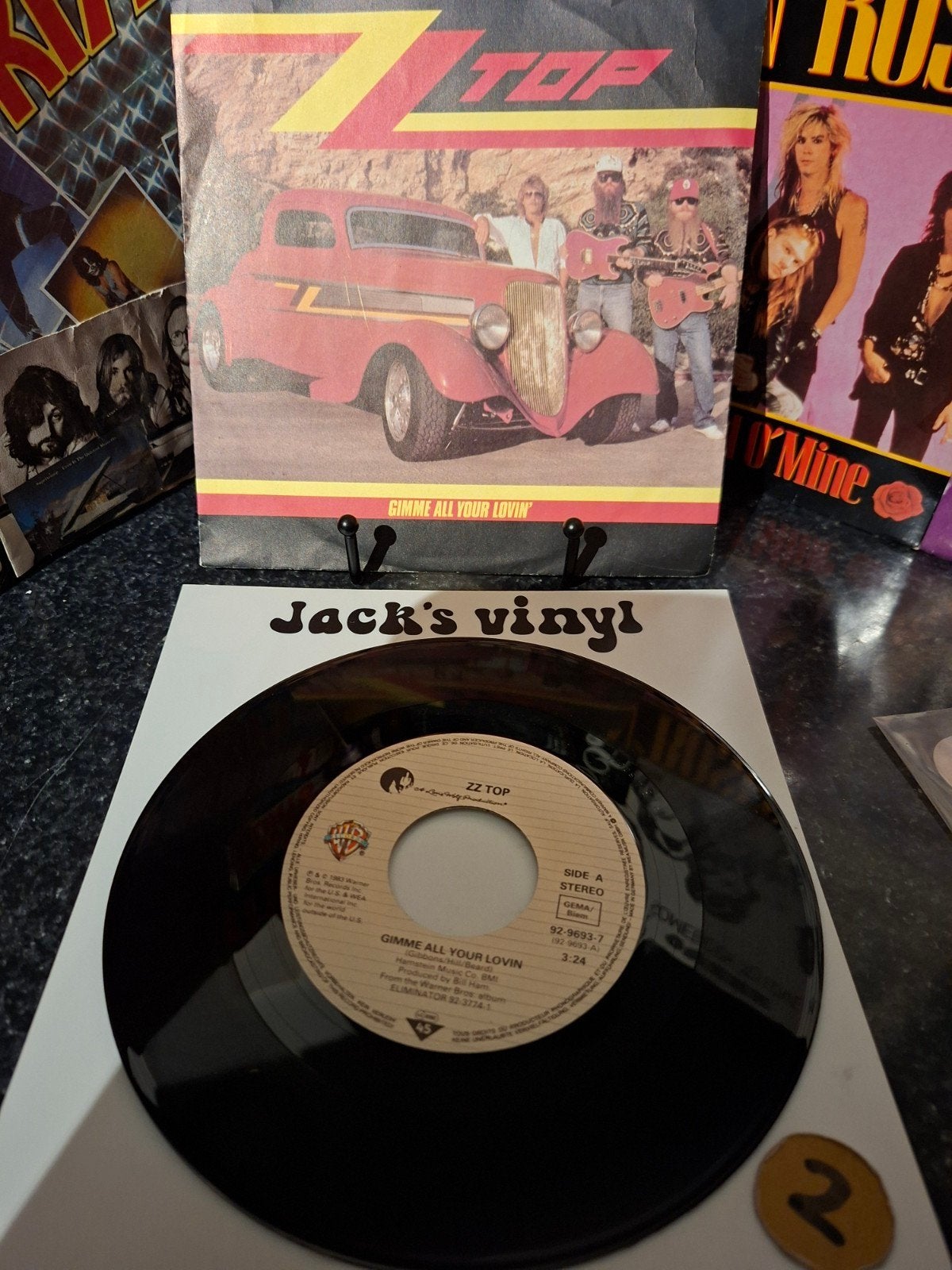 ZZ Top - Gimme All Your Lovin' (Vinyl Single)1983/2, 7 inch, Ophalen of Verzenden, Overige typen, Fotohoes