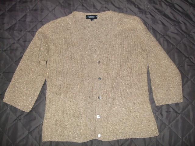 zgan glittervestje van Silver Creek mt S € 7,00, Silver Creek, Beige, Ophalen of Verzenden, Zo goed als nieuw
