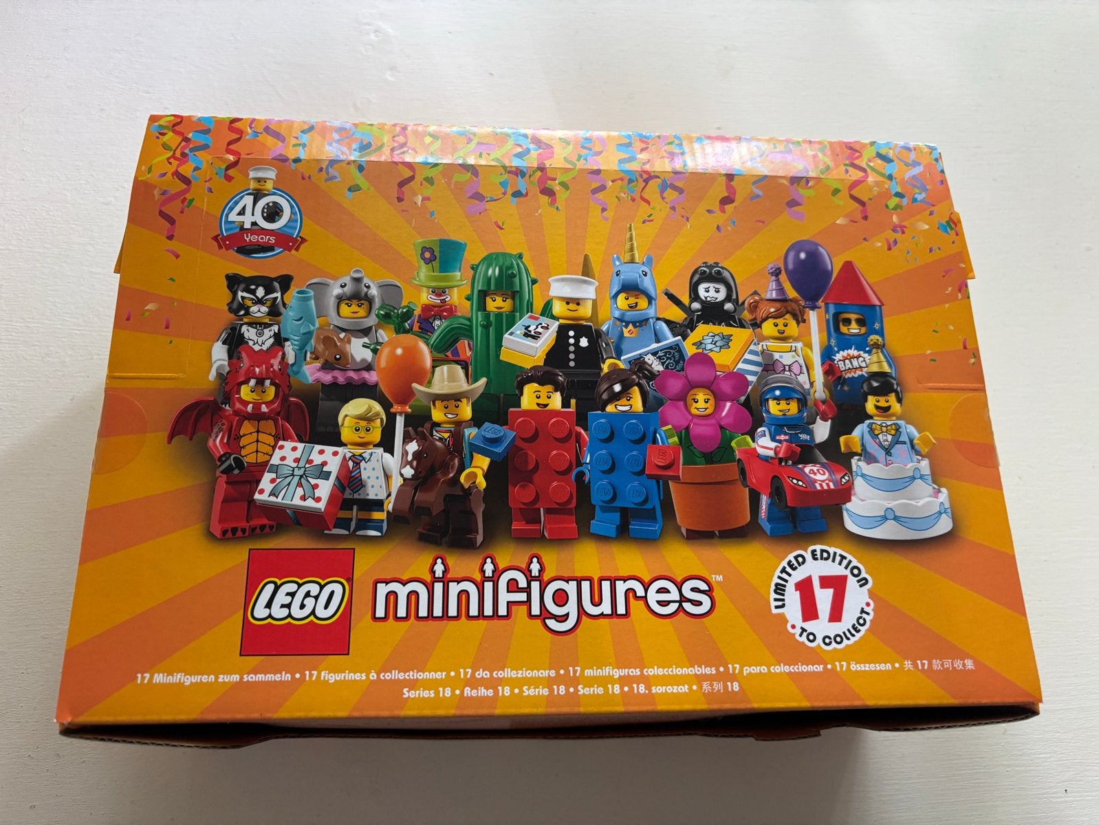 Lego Minifiguren Serie 18 Limited Edition (Nieuw), Lego, Nieuw, Ophalen of Verzenden, Minifiguren serie