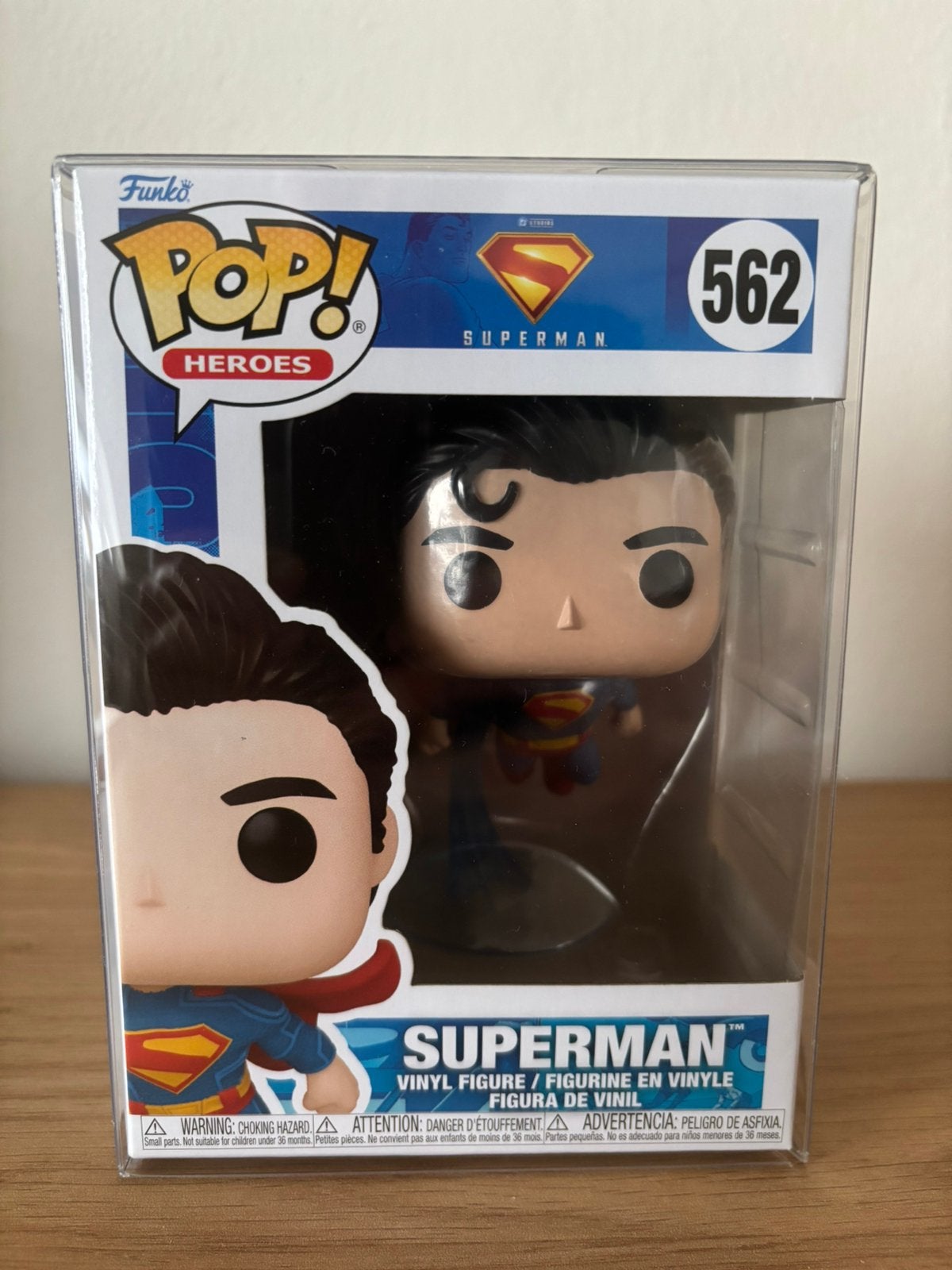 Superman Funko Pop 562 Heroes, Ophalen of Verzenden, Nieuw