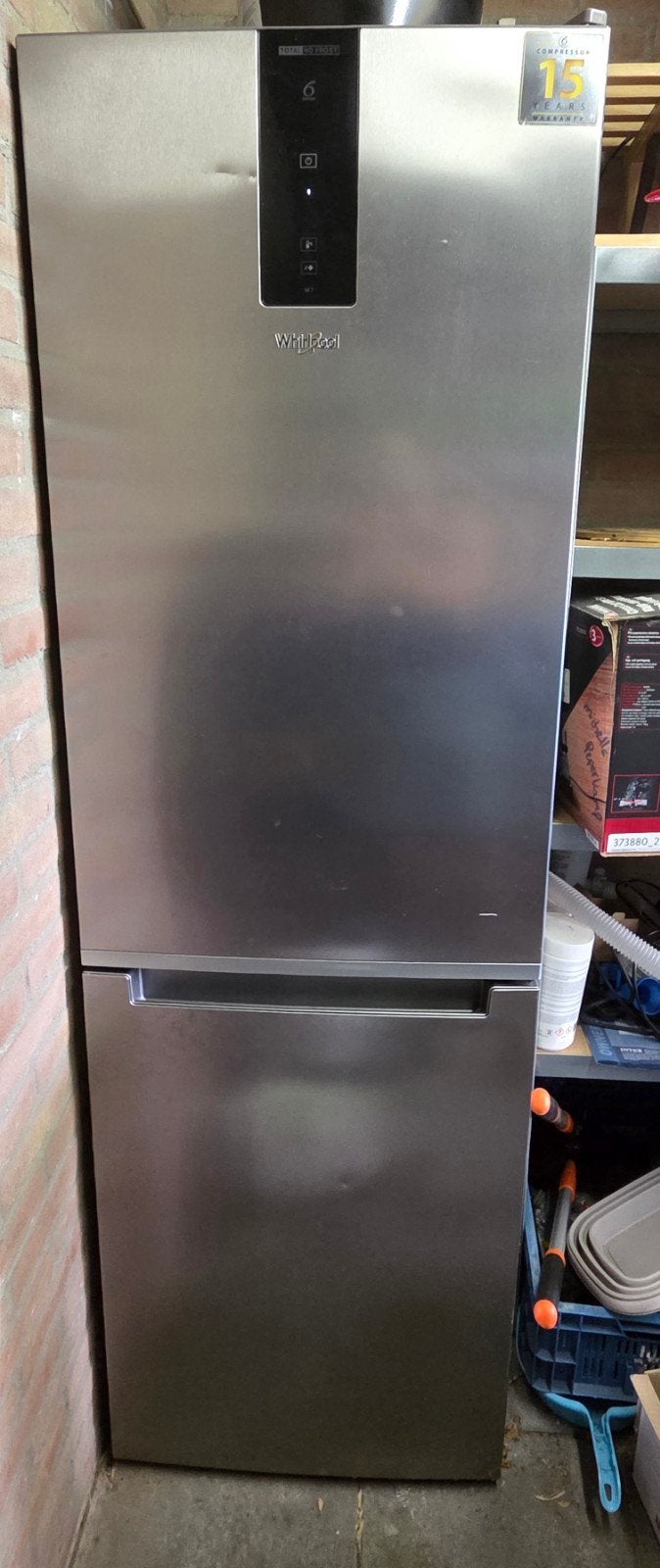 Whirlpool Koelvriescombinatie Total No Frost 6th Sense, Witgoed en Apparatuur, Ophalen, 200 liter of meer, 60 cm of meer, Met aparte vriezer