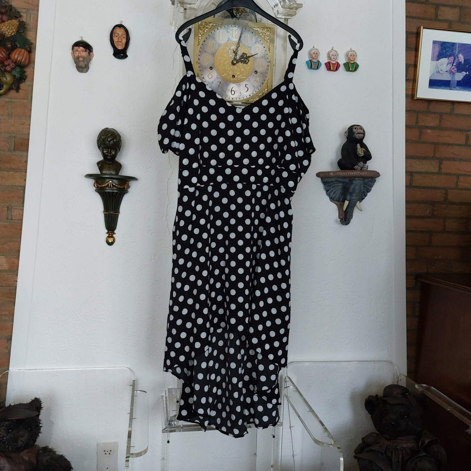 Jurk van het merk Rosegal. Maat 46/48., Kleding | Dames, Grote Maten, Verzenden, Jurk, Zwart, Rosegal