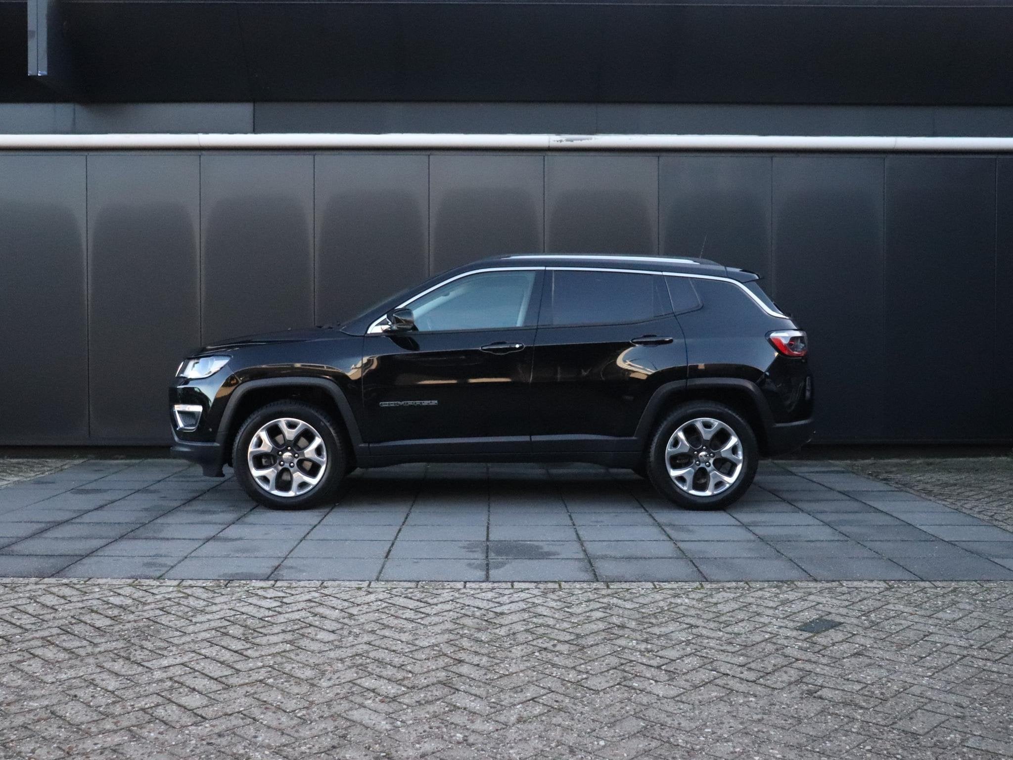 Jeep Compass 1.4 MultiAir Limited 4x4 | LEDER | MEMORY | BEA, Auto's, Automaat, 450 kg, Gebruikt, 4 cilinders
