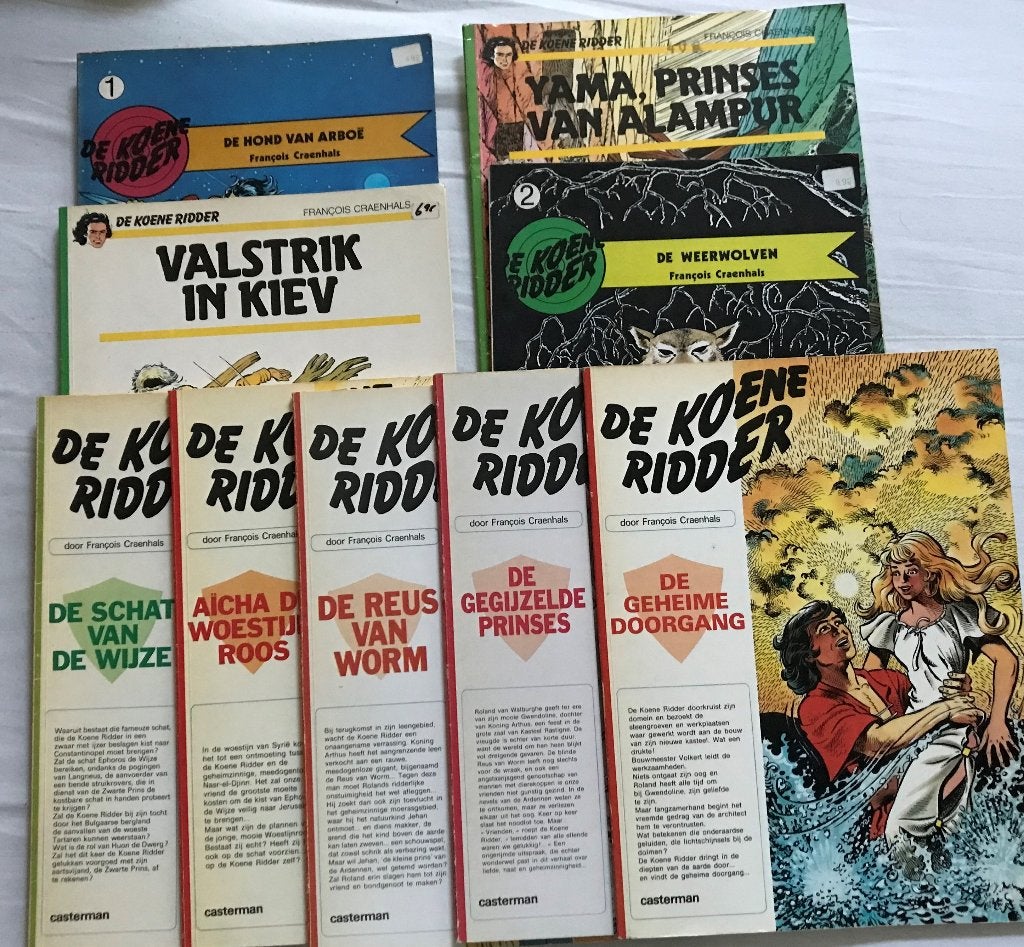 Koene ridder, Meerdere stripboeken, Ophalen of Verzenden, Zo goed als nieuw
