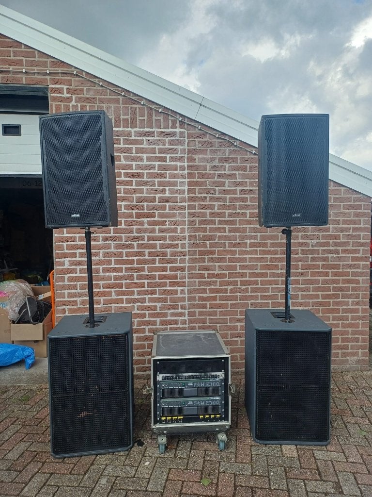 Professionele PA geluidsinstallatie met versterkers, 120 watt of meer, Ophalen, Overige merken, Gebruikt