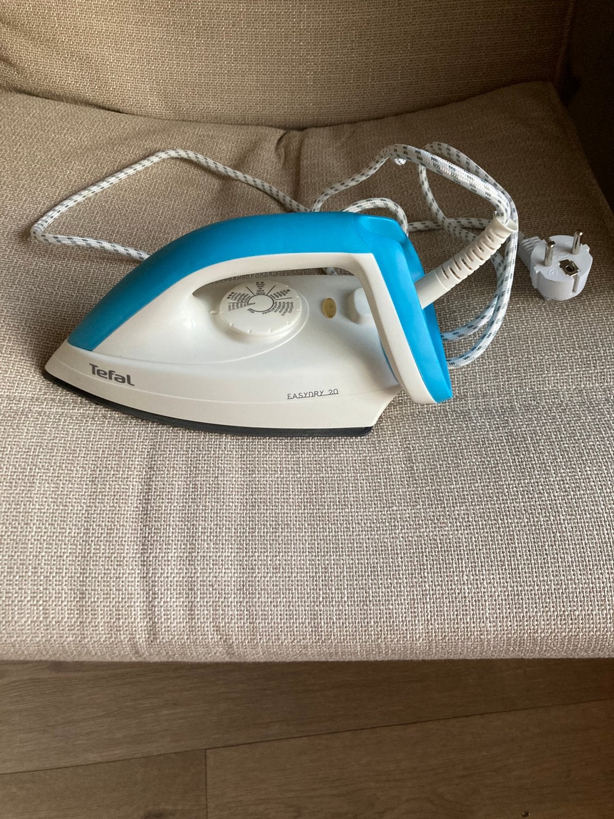 *Tefal easydry 20 strijkijzer model FS20*, Witgoed en Apparatuur, Ophalen of Verzenden, Zo goed als nieuw, Strijkijzer met snoer