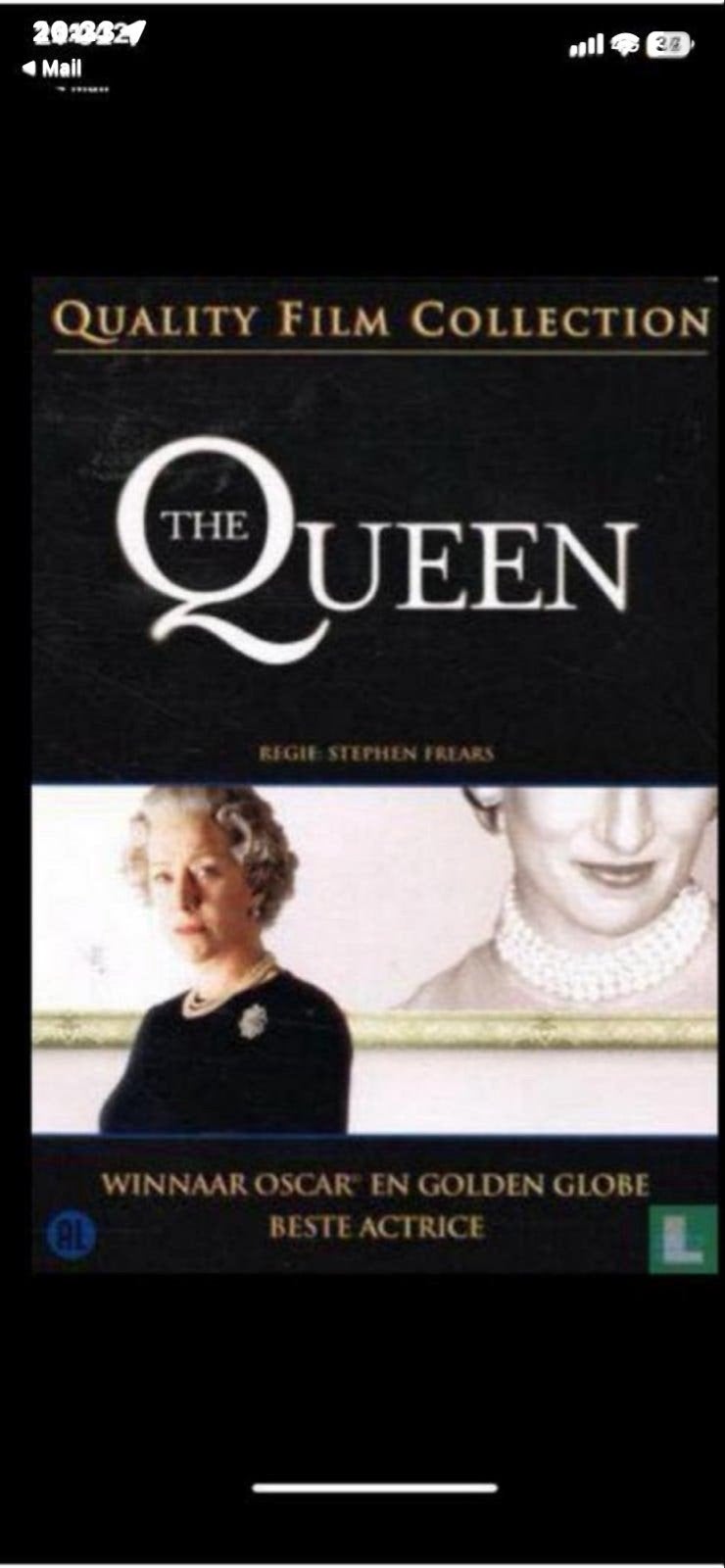 The Queen DVD - Historisch drama met Helen Mirren, Drama, Alle leeftijden, Nederlands, Ophalen of Verzenden