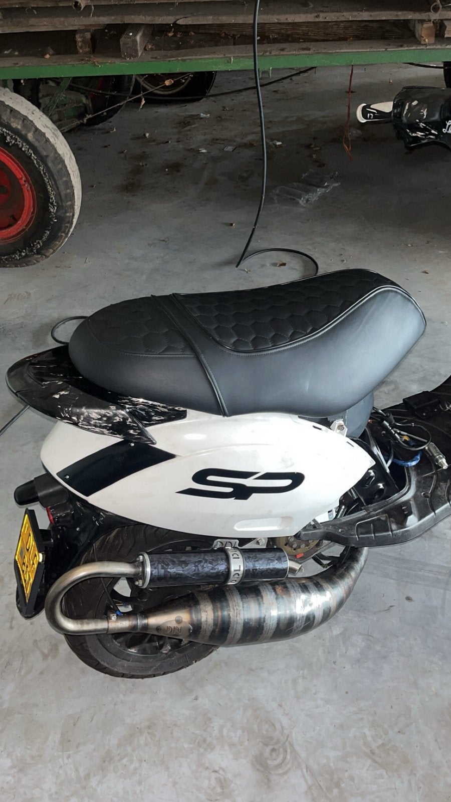 Nieuw custom zip duo RS Zadel zwart, Ophalen of Verzenden, Nieuw, Zadel, Piaggio