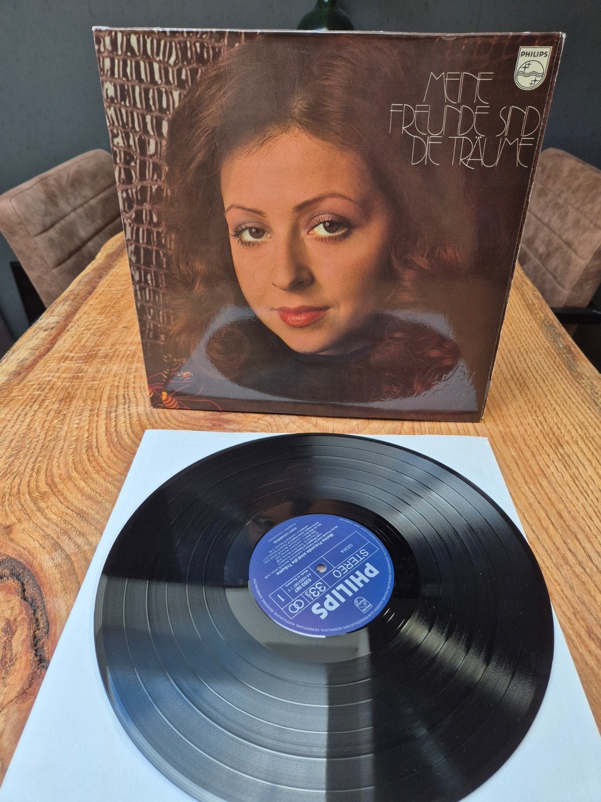 Vicky Leandros - Meine Freunde Sind Die Träume LP (1971), Ophalen of Verzenden, 1970 - 1979, Gebruikt, 12 inch