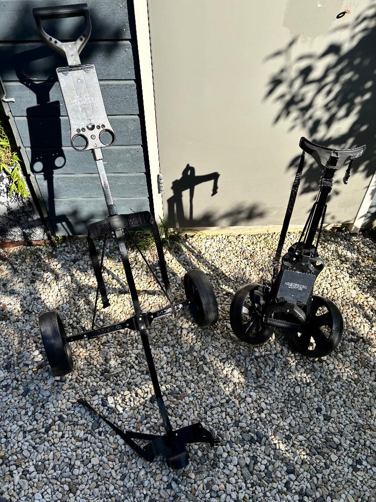 golf trolley Black Diamond Go 2 wheel, Ophalen, Zo goed als nieuw, Overige typen, Overige merken