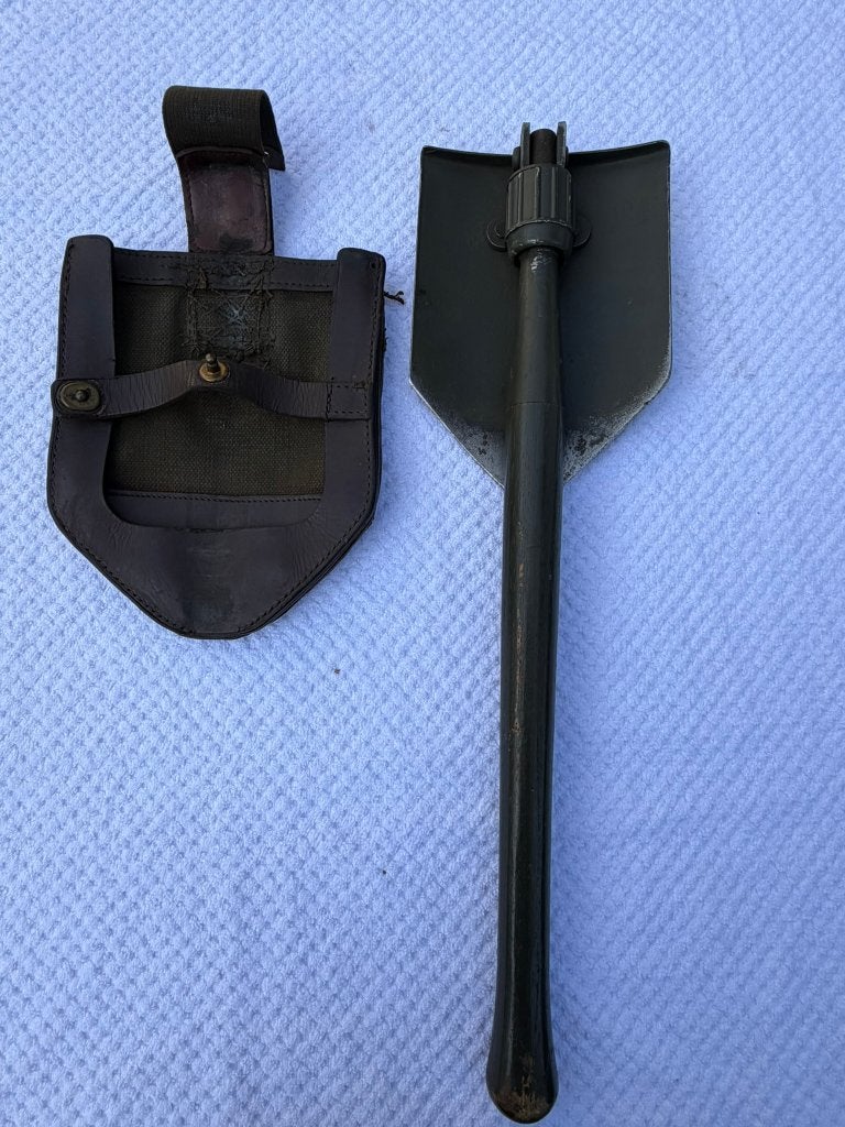 Zeer nette usa ww2 schep 1944 met foudraal., Verzamelen, Ophalen of Verzenden, Amerika