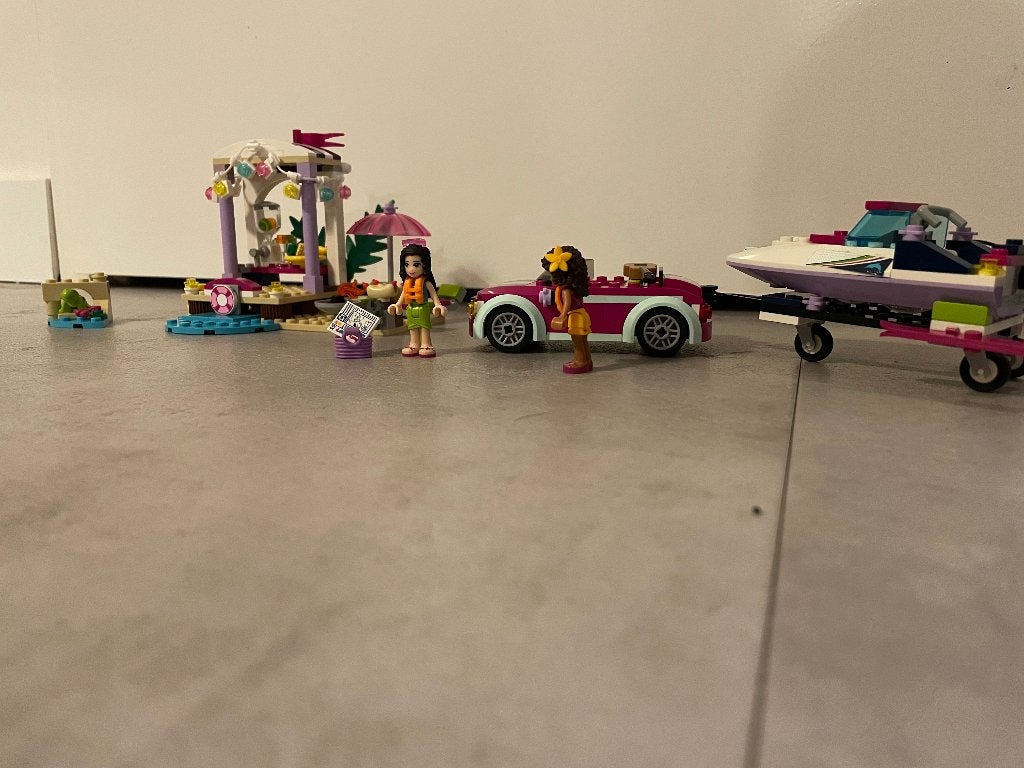 41316 Lego Friends Andrea's speedboottransport, Ophalen, Lego, Friends, Zo goed als nieuw