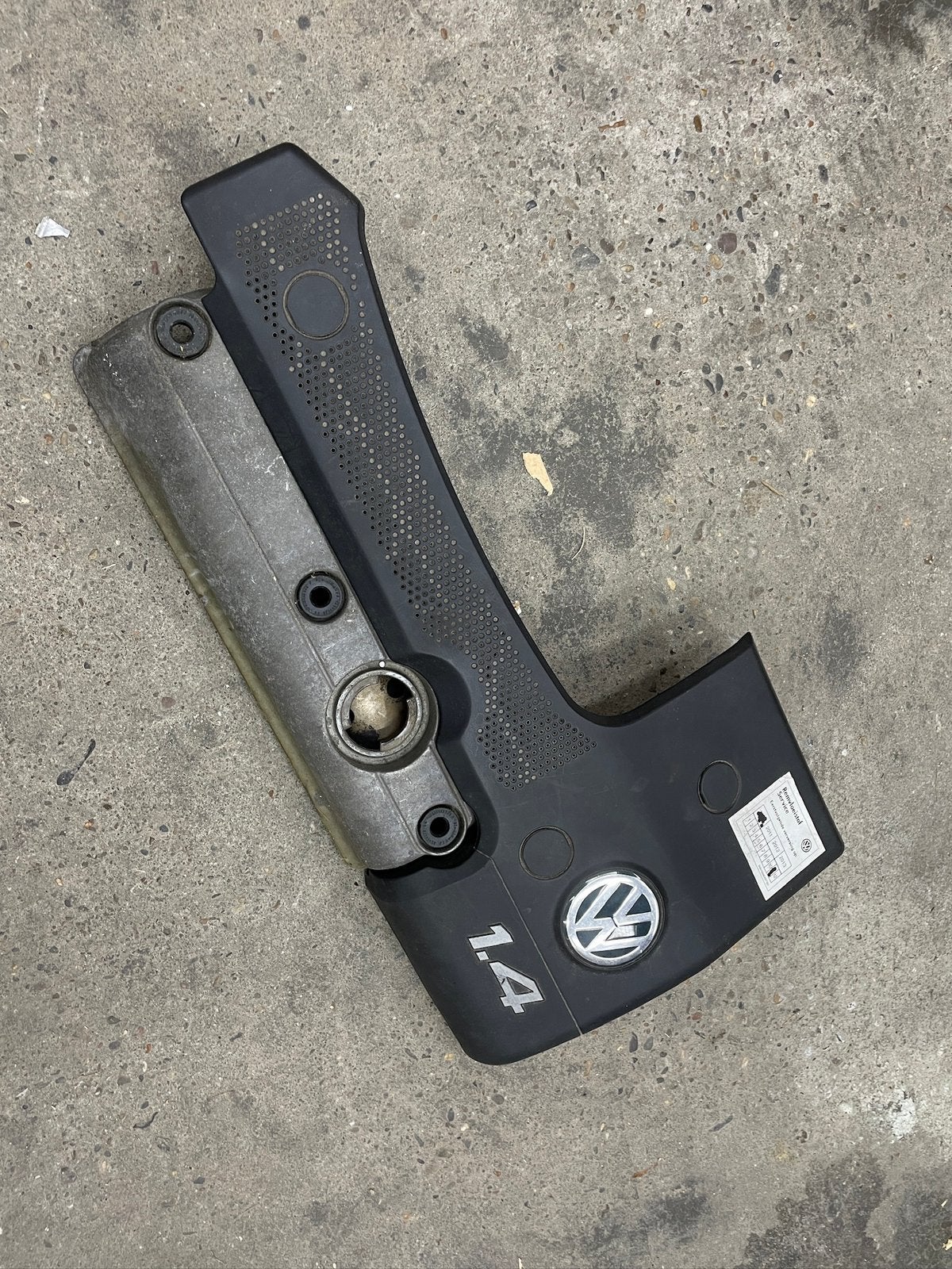 Kleppendeksel en afdekking voor vw golf 3 of polo 6n, Auto-onderdelen, Ophalen of Verzenden, Gebruikt, Volkswagen