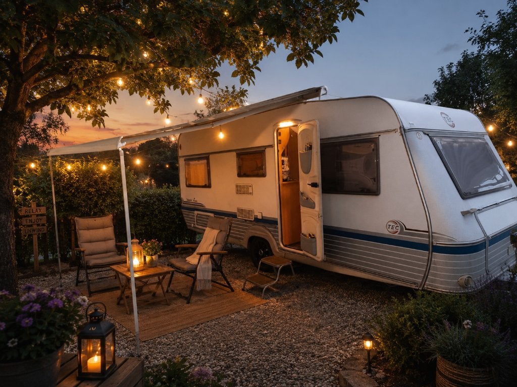 TEC Travel King 530 K1 - Uitgebreide en complete caravan, T.E.C., Rondzit, Particulier, 6 tot 7 meter