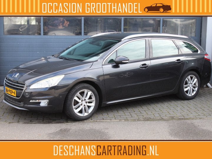 Peugeot 508 SW 1.6 THP Blue Lease Executive Leder, Panoramad, Auto's, Voorwielaandrijving, 15 km/l, Zwart, Handgeschakeld