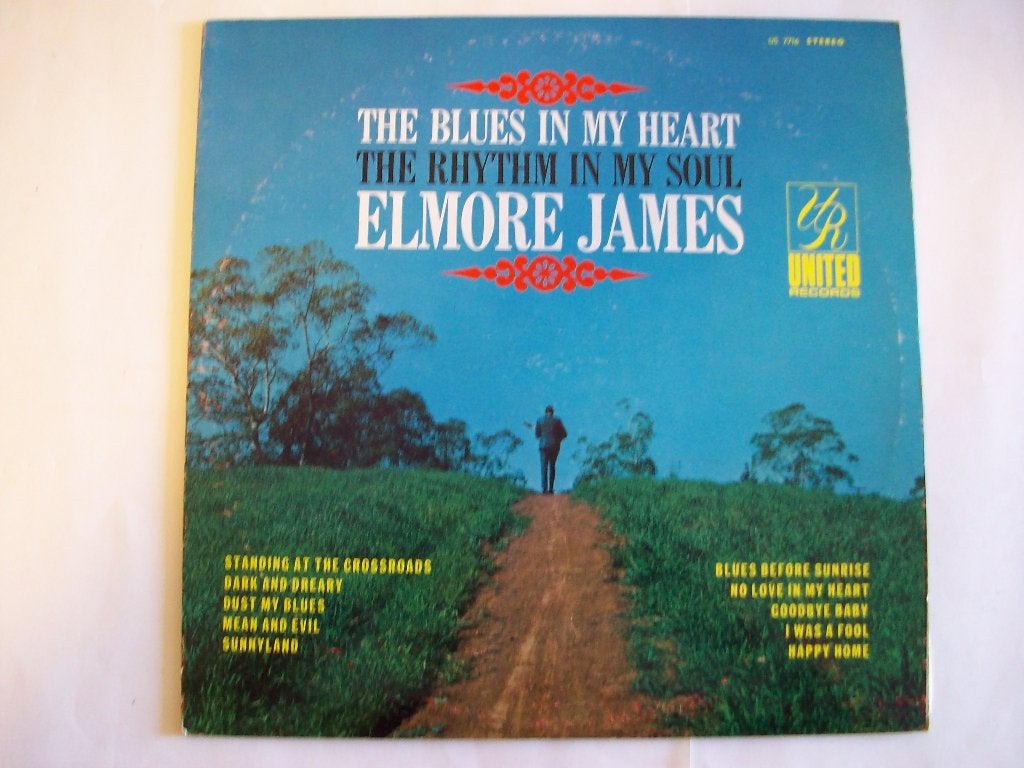 lp ELMORE JAMES - The blues in my Heart  The Rhythm in my, Ophalen of Verzenden, Zo goed als nieuw