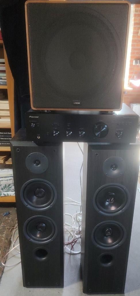 Stereoinstallatie Pioneer  Eltax Canton, Audio, Tv en Foto, Stereo-sets, Ophalen, Gebruikt, Speakers, Overige merken