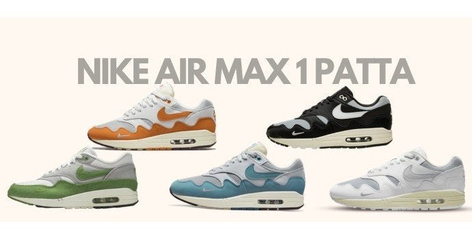 Nike Air Max 1 Patta Waves pack 42 DS Nieuw, Eén persoon, Kortingsbon