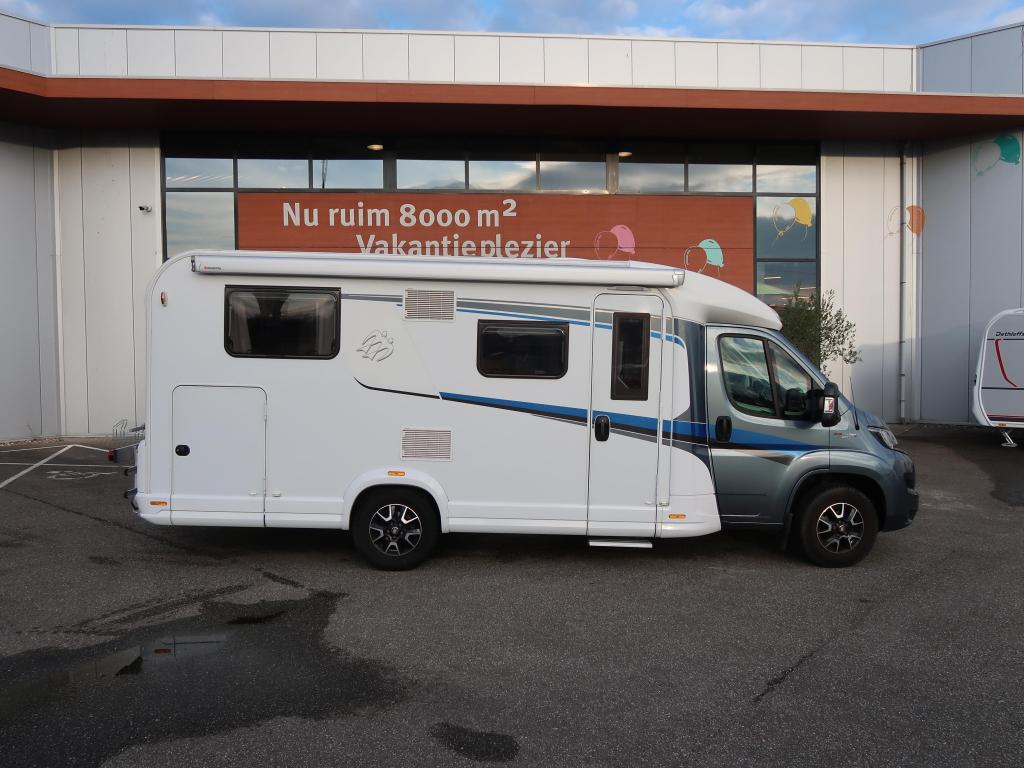 Knaus Sky TI 650 MEG AUTOMAAT 150 PK, Caravans en Kamperen, Campers, Automaat, Ringverwarming, Fiat, Diesel