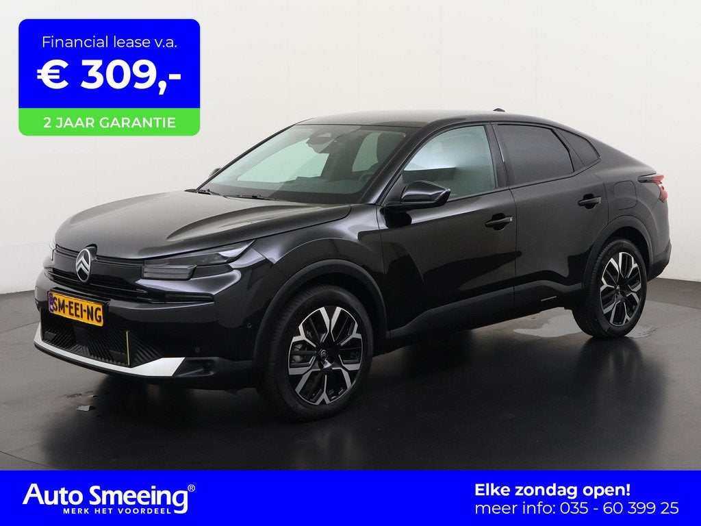 Citroen C4 X 1.2 Hybrid 145pk Max | Leder | 360 Camera | Nav, Auto's, Citroën, Automatische klimaatregeling, Gebruikt, Euro 6