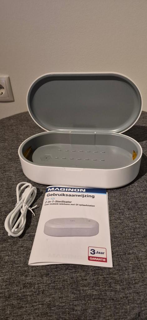 MAGINON 2-in-1 Sterilisator met Qi-oplader, Ophalen of Verzenden, Zo goed als nieuw