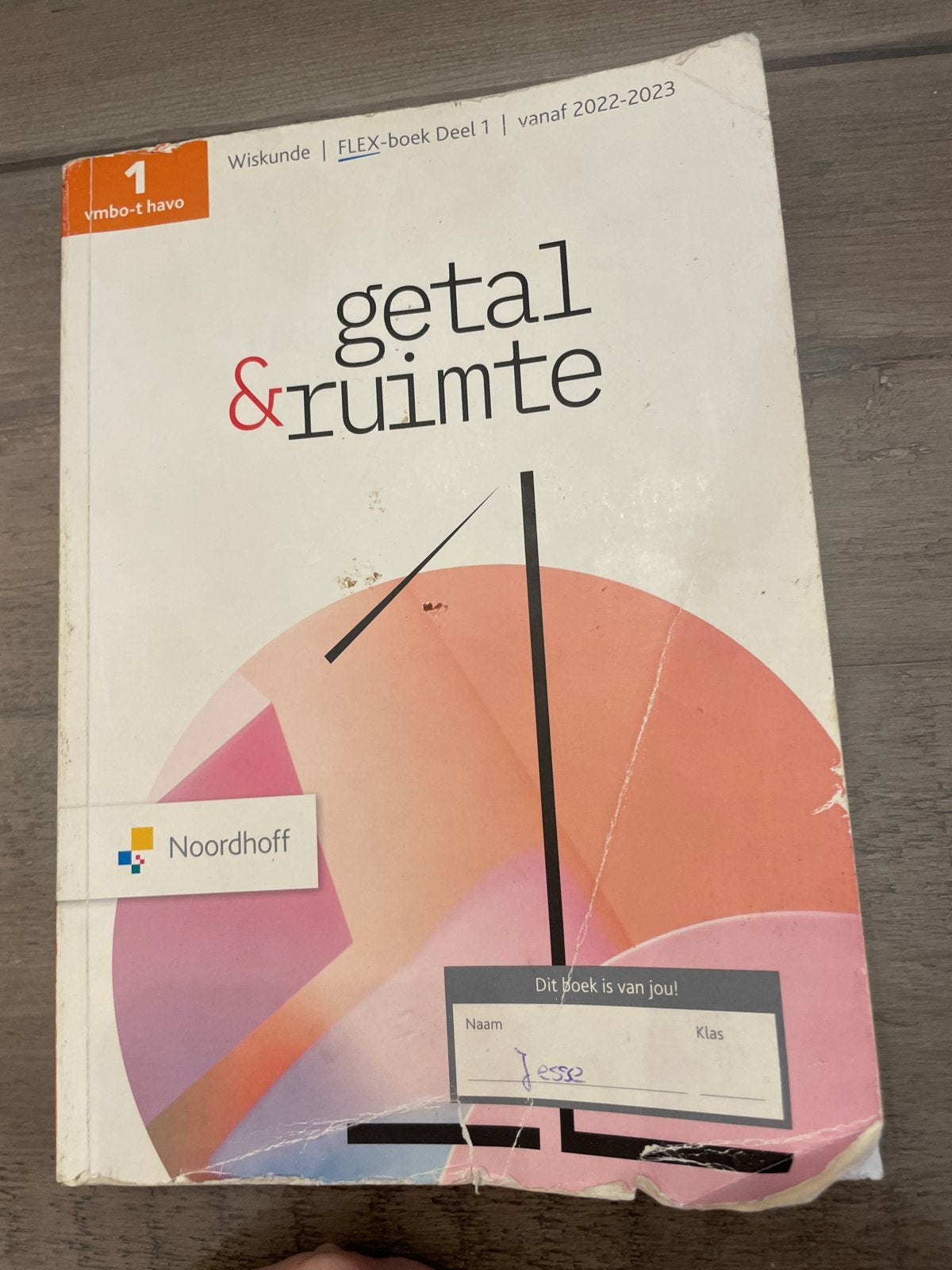 Getal & Ruimte Wiskunde vmbo-t havo deel 1 (2022-2023), Ophalen of Verzenden, Gelezen, VMBO, Wiskunde A