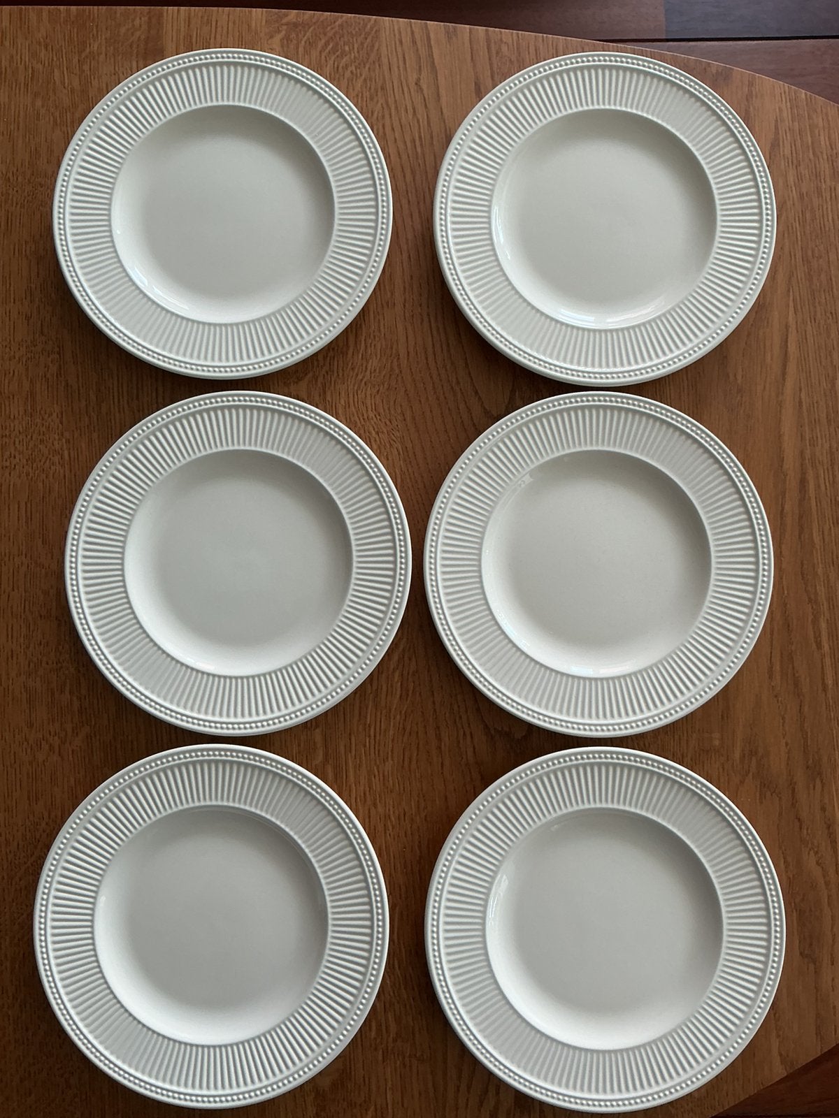Wedgwood Windsor onbijtbordjes, Gebruikt, Ophalen of Verzenden, Bord(en), Wedgwood