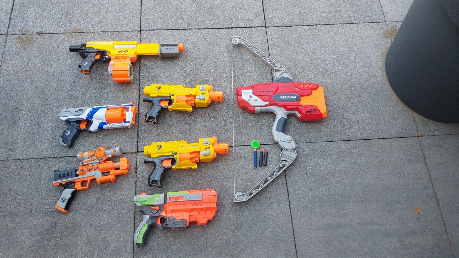 Nerf Geweren - Grote Collectie van 7 Stuks, Ophalen, Gebruikt