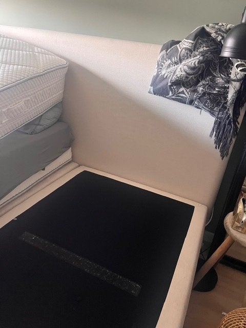 Auping Boston Boxspring 180x210 Elektrisch, Ophalen, Gebruikt, 210 cm, Tweepersoons
