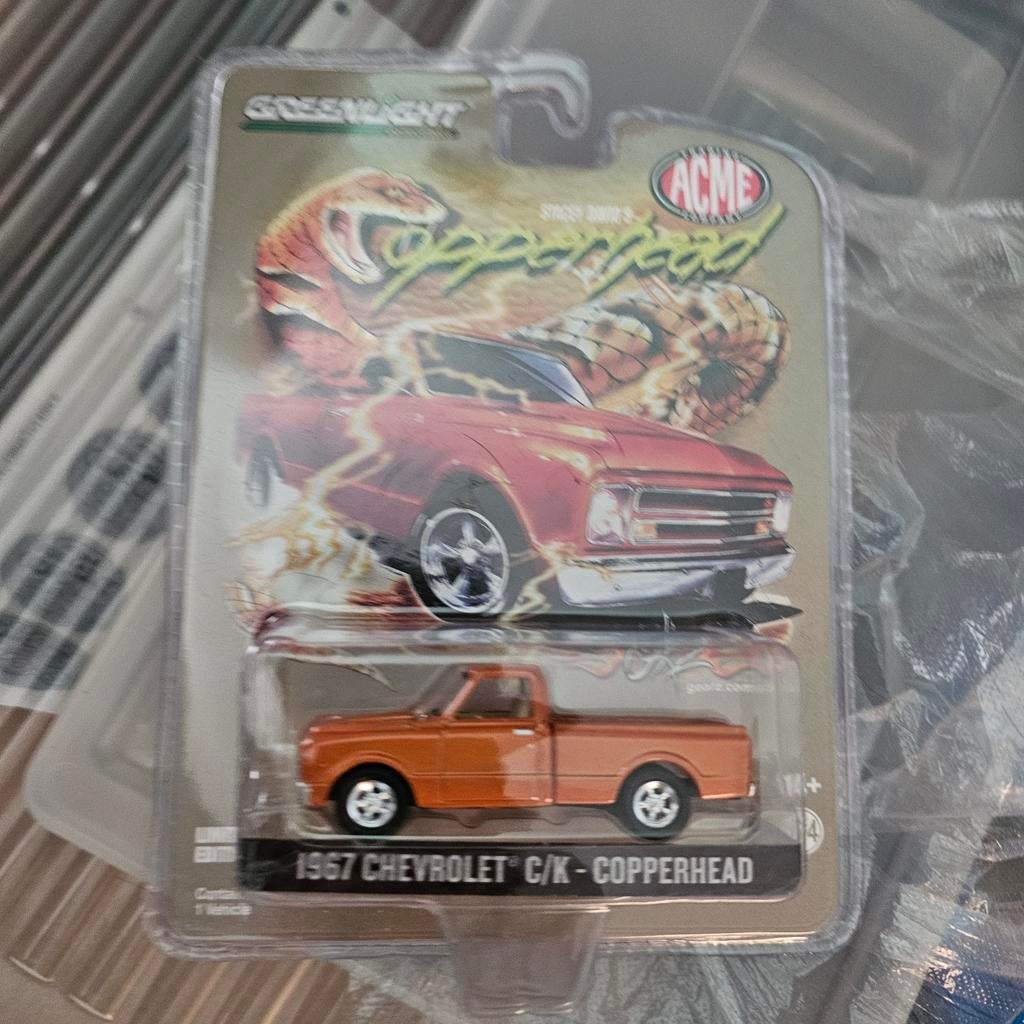 Greenlight 1967 Chevrolet C/K - Copperhead, Nieuw, Greenlight Collectibles, Info@greenlighttoys.com, Niet gespecificeerd (VS)