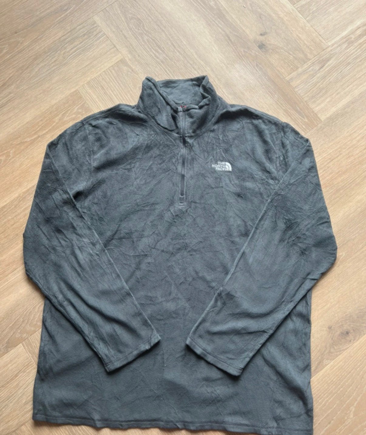 The North Face quarterzip heren | grijs | maat XL, Kleding | Heren, Ophalen of Verzenden, Zo goed als nieuw, Maat 56/58 (XL), Grijs