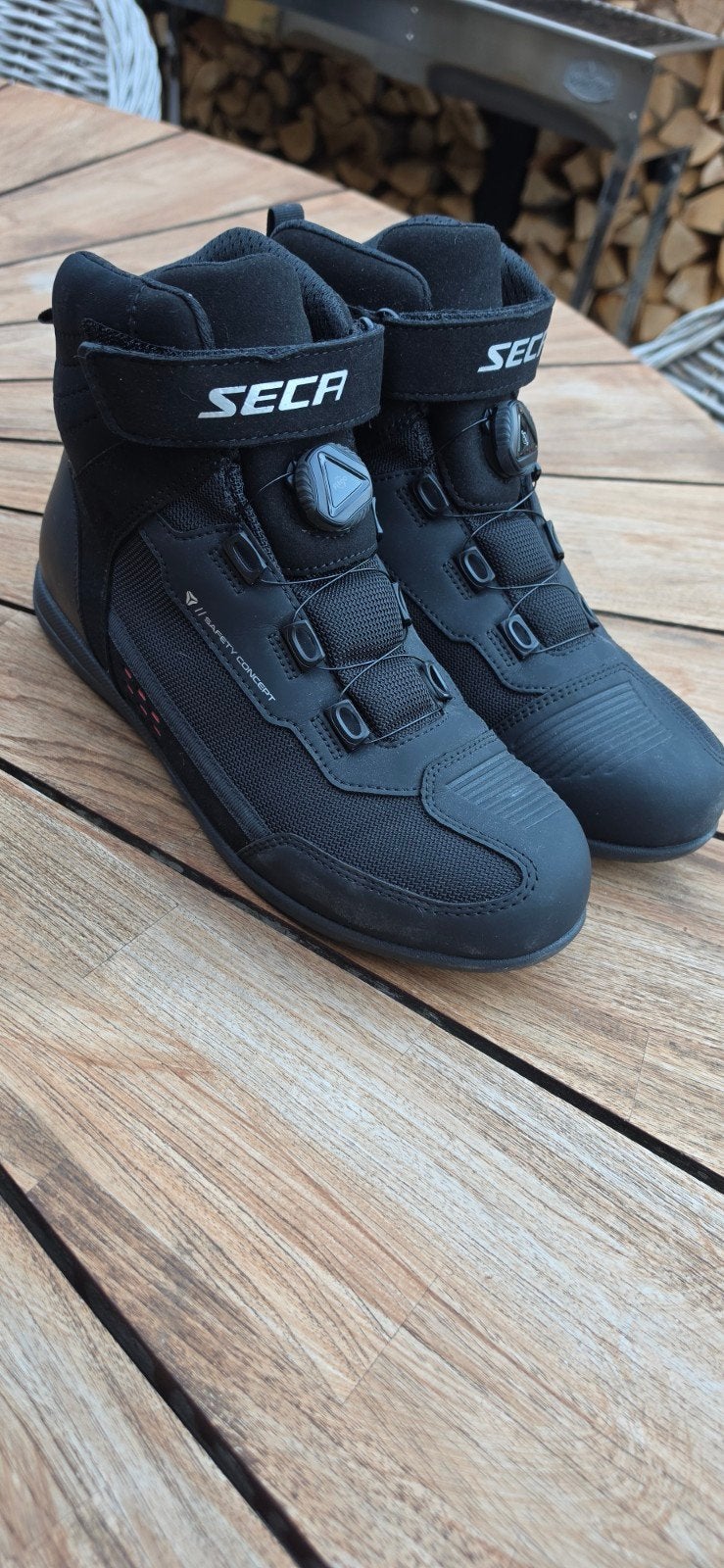 Seca motor sneakers maat 44 - zo goed als nieuw, Motoren, Overige typen, Heren, Ophalen of Verzenden, Seca