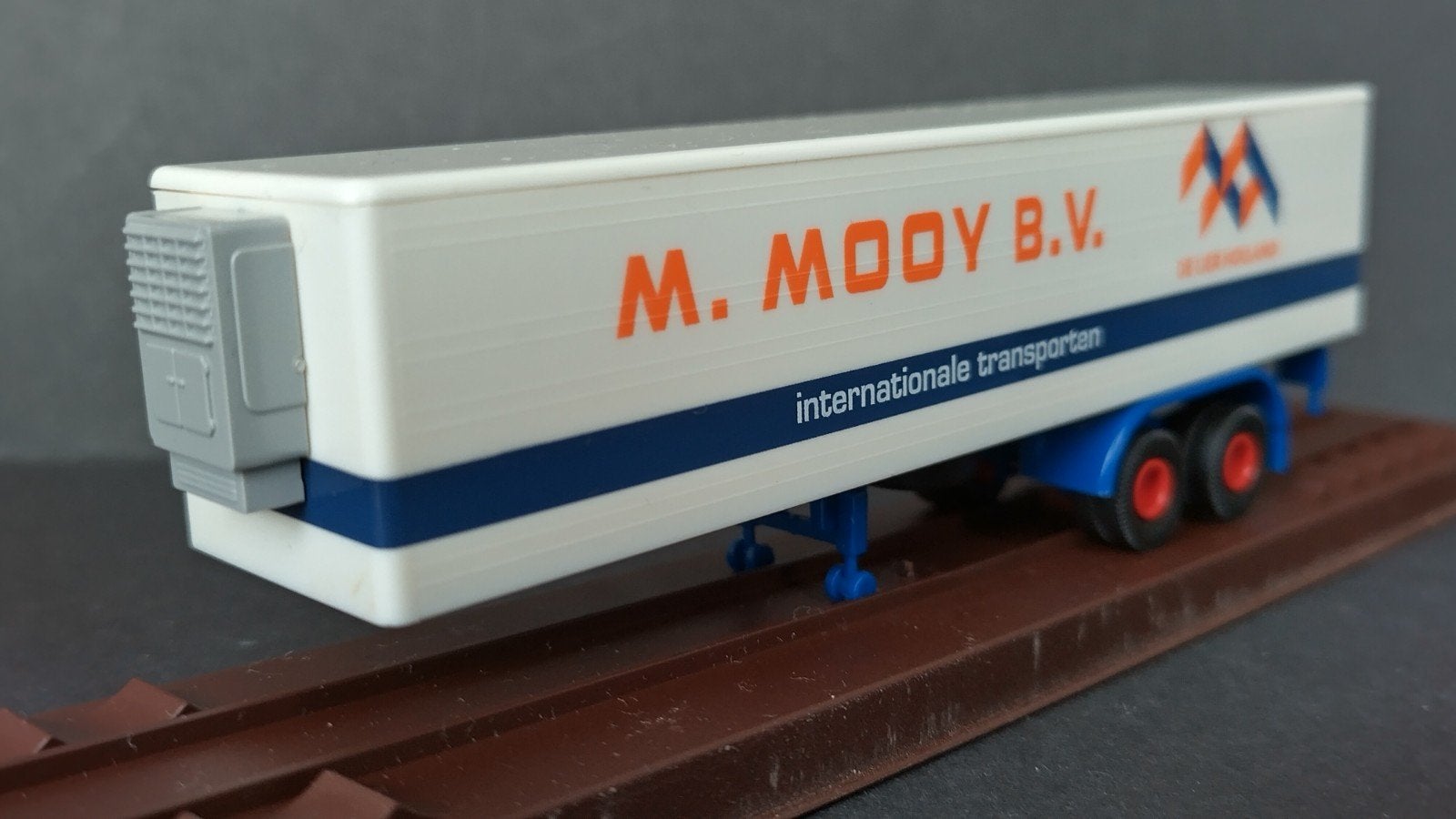 Daf Koeltrailer M Mooy De Lier 1:87 Brekina Pol, Verzenden, ., Zo goed als nieuw, Brekina
