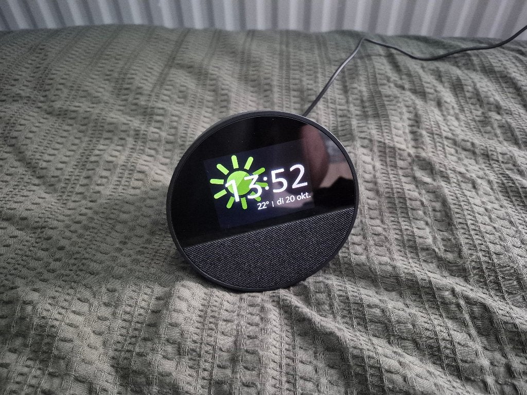 Amazon Echo Spot (2024) Zwart, Overige merken, Slimme speaker, Bluetooth, Ophalen of Verzenden