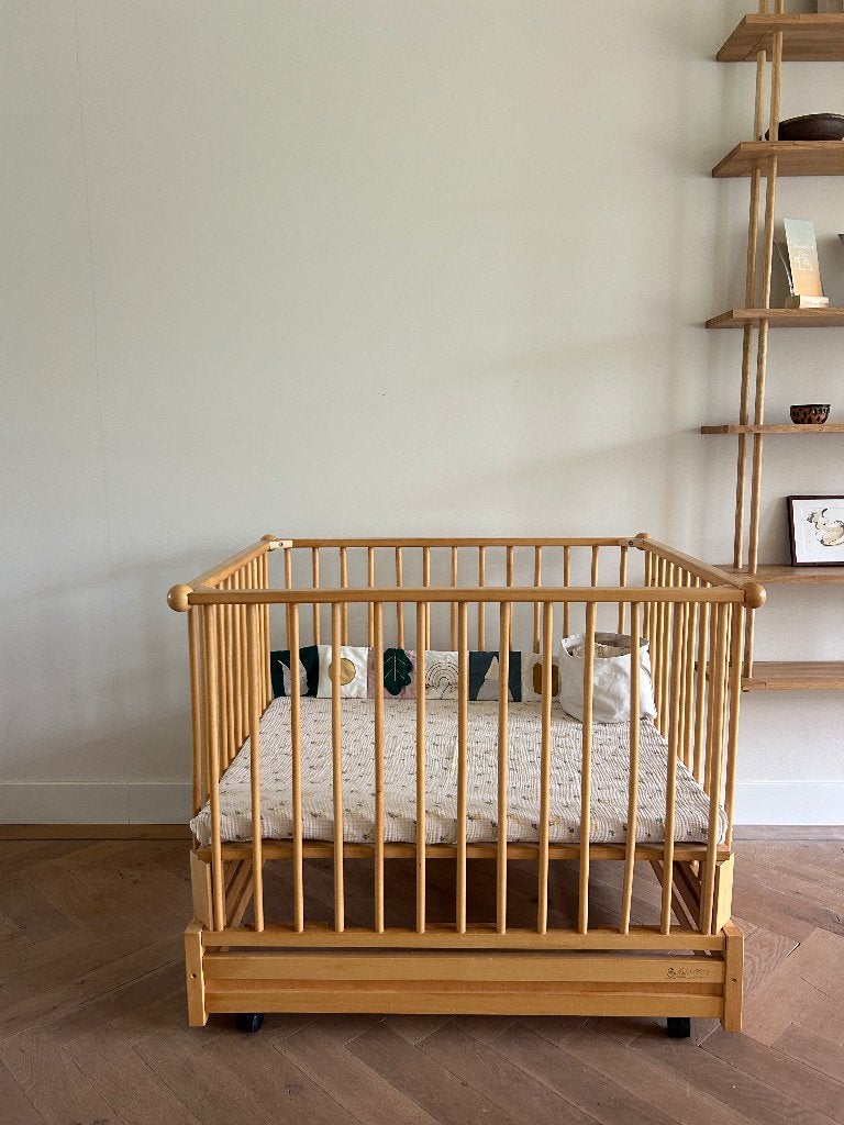 Box op wielen, Kinderen en Baby's, Boxen, Ophalen, Gebruikt, Rechthoekig, In hoogte verstelbaar