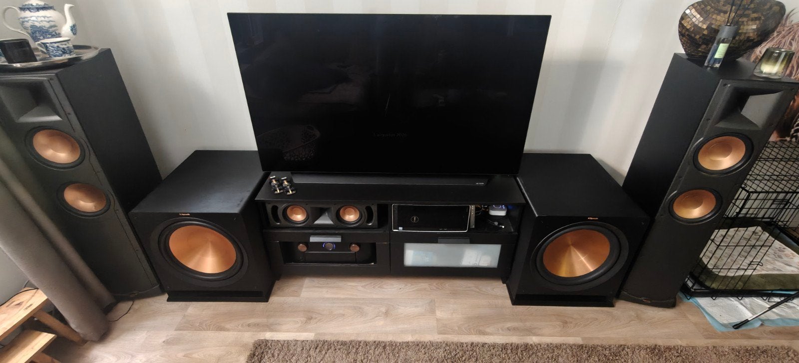 2x Klipsch R-115SW, Ophalen, 70 watt of meer, Overige merken, Overige spelers