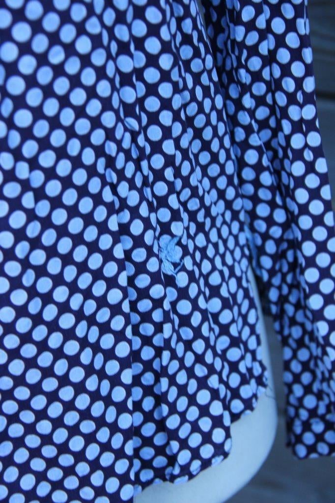 Tuniek donkerblauw/ blauw Emily van den Bergh mt 38 Vaste Pr, Maat 38/40 (M), Blauw, Emily van den Bergh, Ophalen of Verzenden