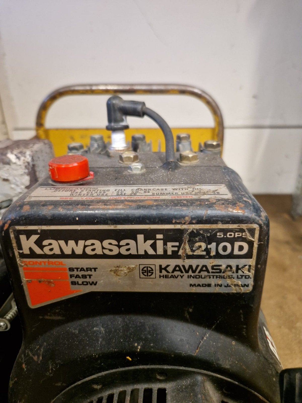 Kawasaki FA210D Benzine Generator - Gebruikt, Ophalen, Gebruikt