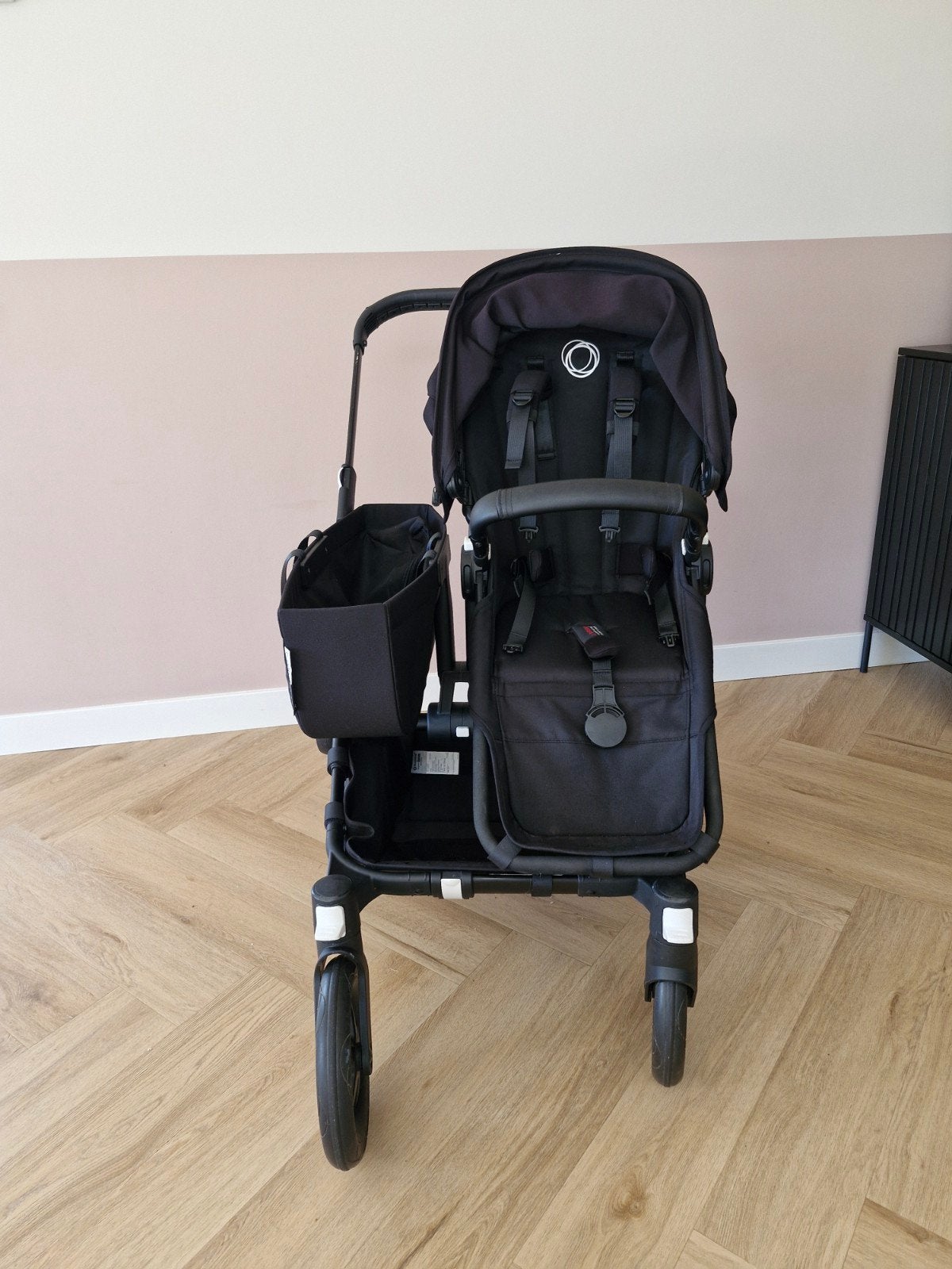 Bugaboo Donkey 3 - all black - zeer goede staat, Ophalen, Gebruikt, Duowagen, Bugaboo