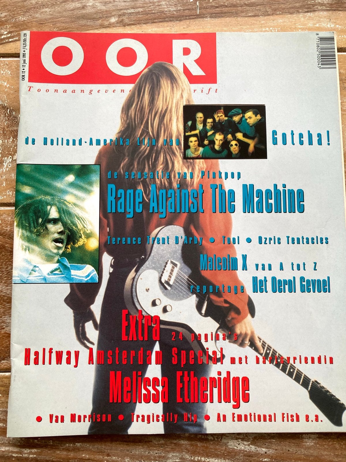 OOR Magazine 1993 TOOL Rage Against The Machine GOTCHA Sjako, Ophalen of Verzenden, Zo goed als nieuw, Muziek, Film of Tv