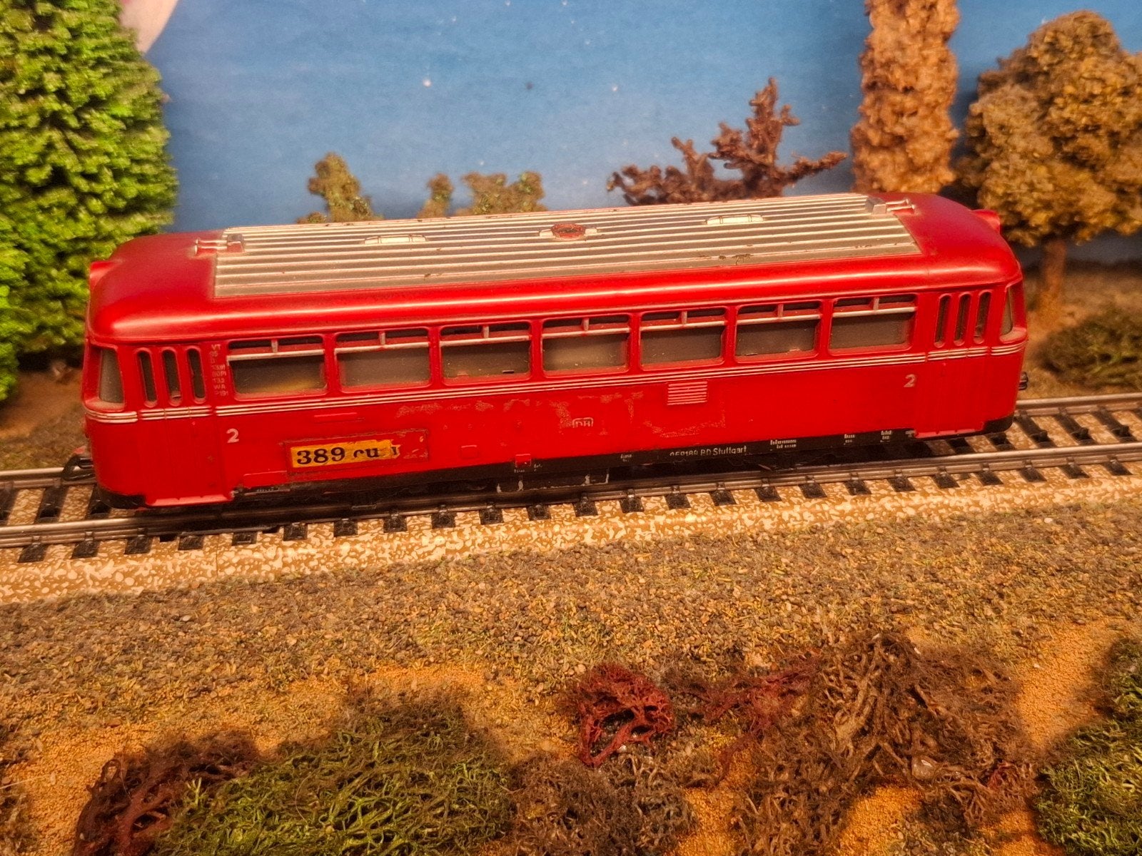 Marklin 3016 railbus, Wisselstroom, Gebruikt, Locomotief, Ophalen of Verzenden