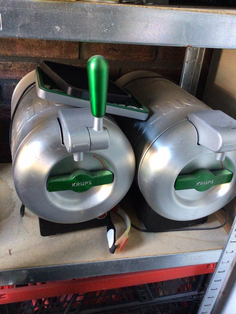 Heineken Sub thuistaps, Witgoed en Apparatuur, Thuistaps, Ophalen, Gebruikt, Krups