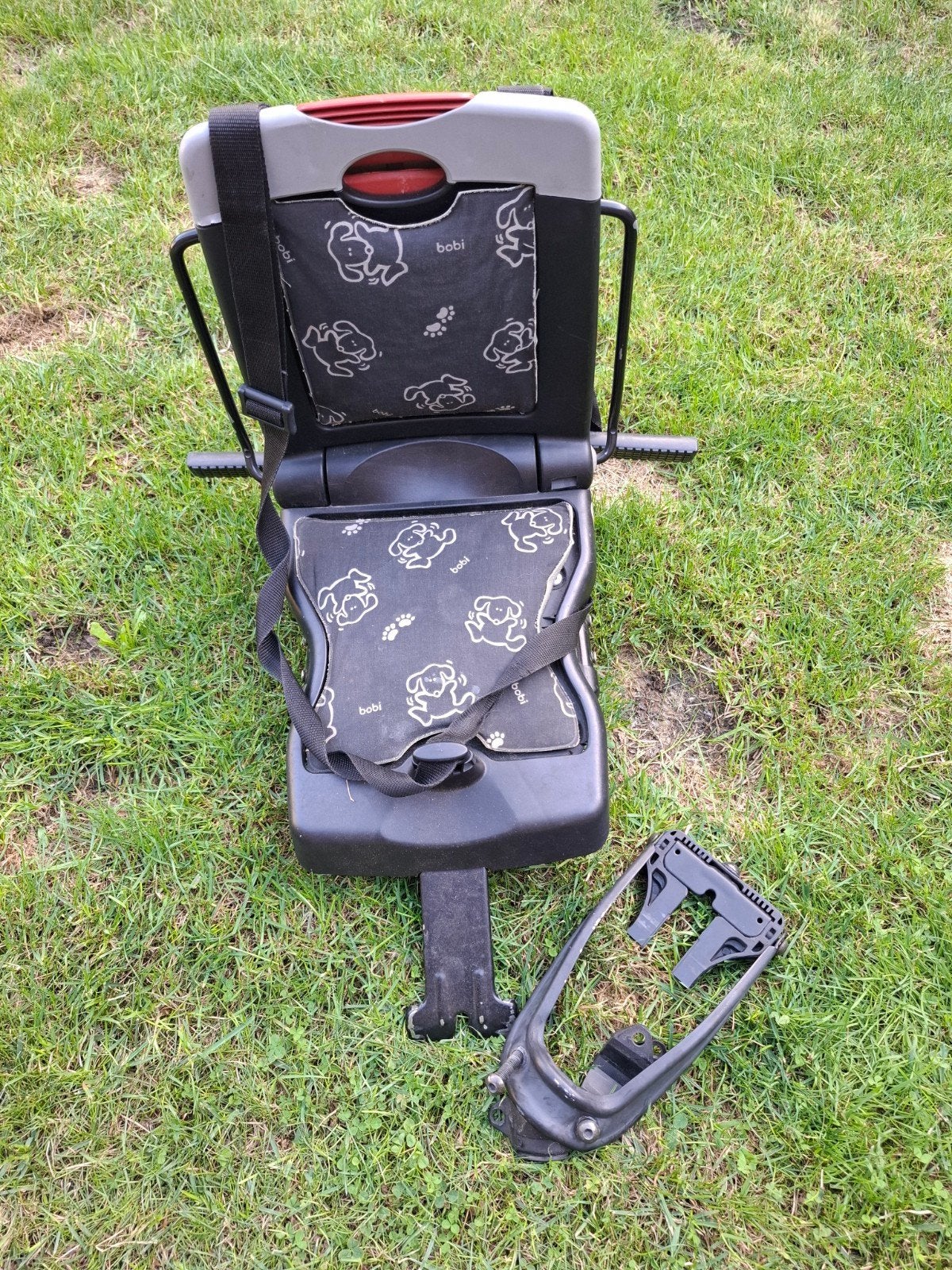 Bobike Junior kinderzitje - Achterzitje met voetsteuntjes, Fietsen en Brommers, Fietsaccessoires | Fietsstoeltjes, Ophalen of Verzenden