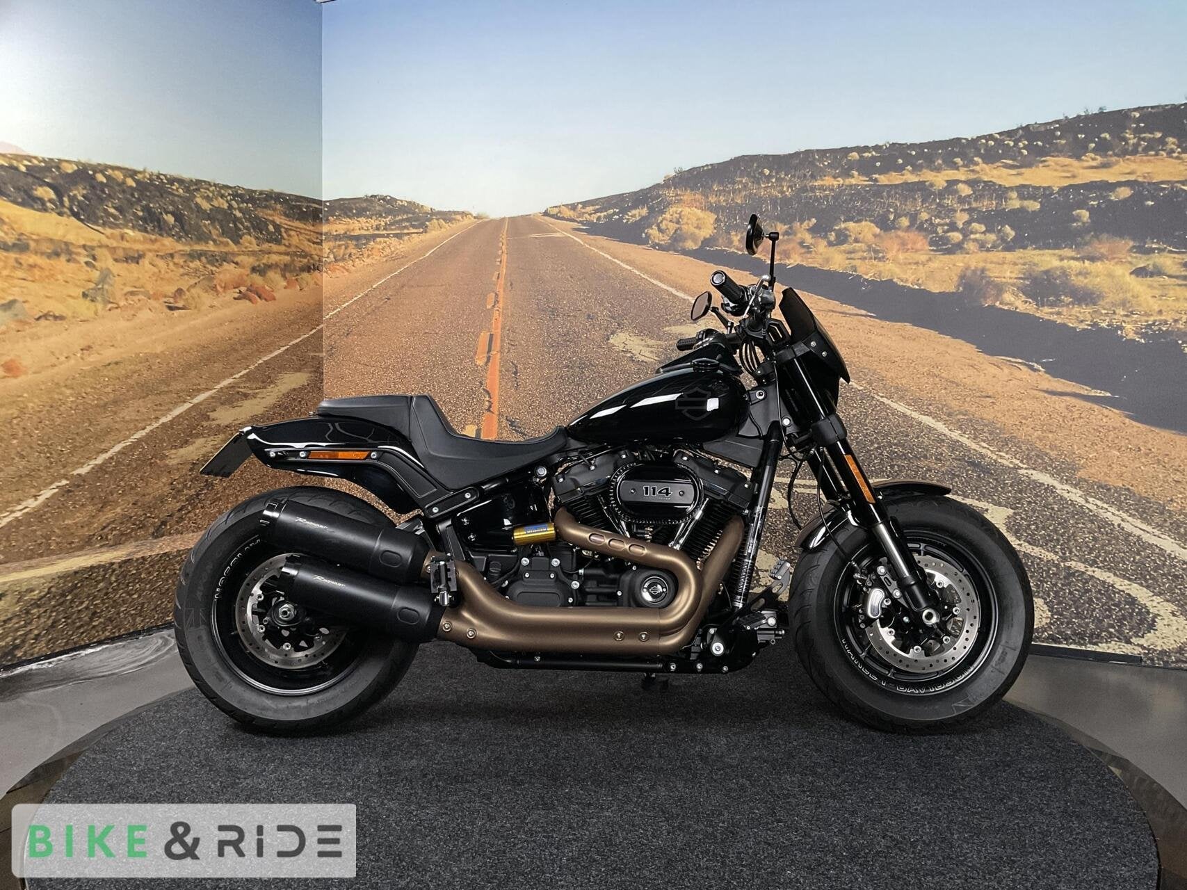 Harley Davidson 114 FXFBS Fat Bob - Ohlins - NL Motor, Motoren, Chopper, Bedrijf, Meer dan 35 kW, Berkaer Str. 30 14193 Berlin, Germany