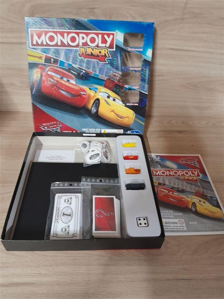 monopoly junior cars - s3334