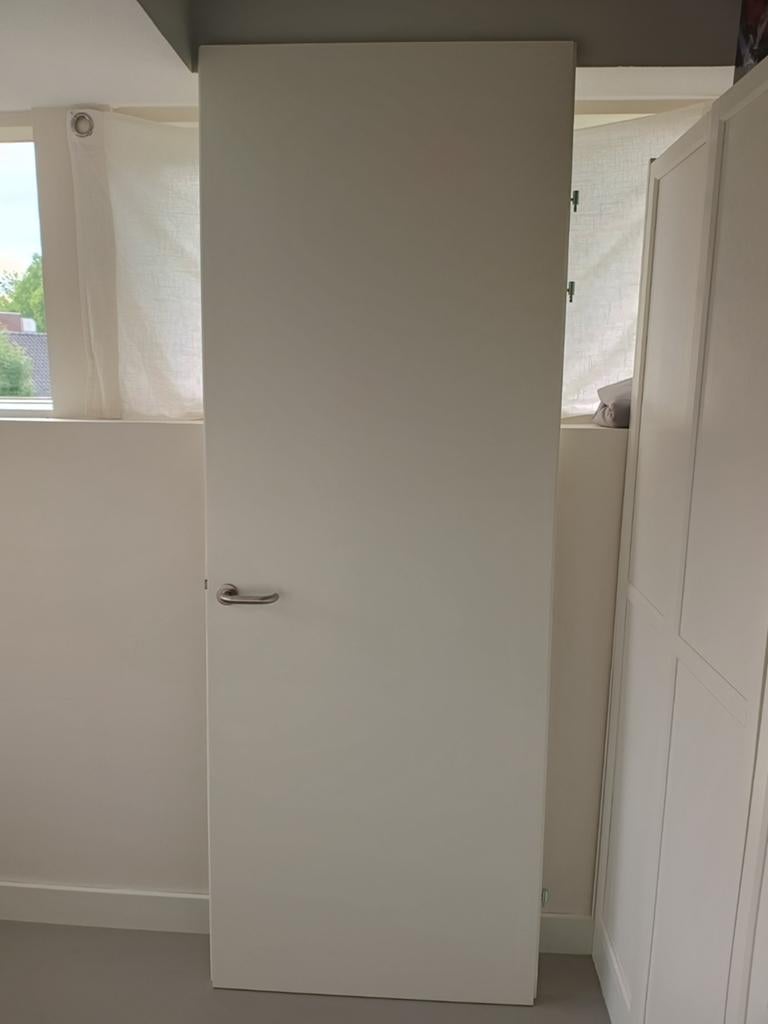 Svedex opdekdeur standaardmaat 83x231, Doe-het-zelf en Verbouw, Deuren en Horren, Ophalen, 80 tot 100 cm, 215 cm of meer, Binnendeur